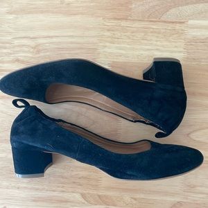 J. Crew round toe block heel
